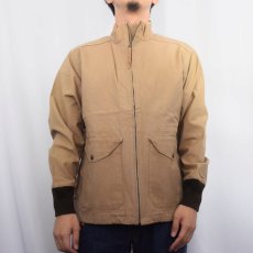 画像2: 2000's FILSON USA製 コットンキャンバス スタンドカラージャケット M (2)
