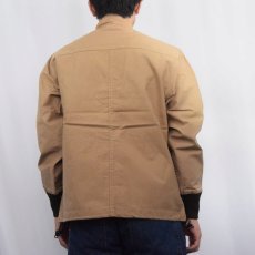画像3: 2000's FILSON USA製 コットンキャンバス スタンドカラージャケット M (3)