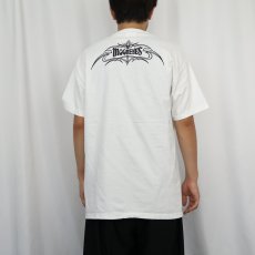 画像3: MOONEYES "MOON EQUIPPED" カーアクセサリー企業 プリントTシャツ L (3)
