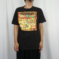 画像2: 90's The Pogues ロックバンド ツアープリントTシャツ BLACK L (2)