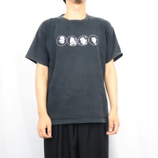 画像2: Queens of the Stone Age ハードロックバンド プリントTシャツ BLACK L (2)