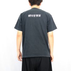 画像3: Queens of the Stone Age ハードロックバンド プリントTシャツ BLACK L (3)
