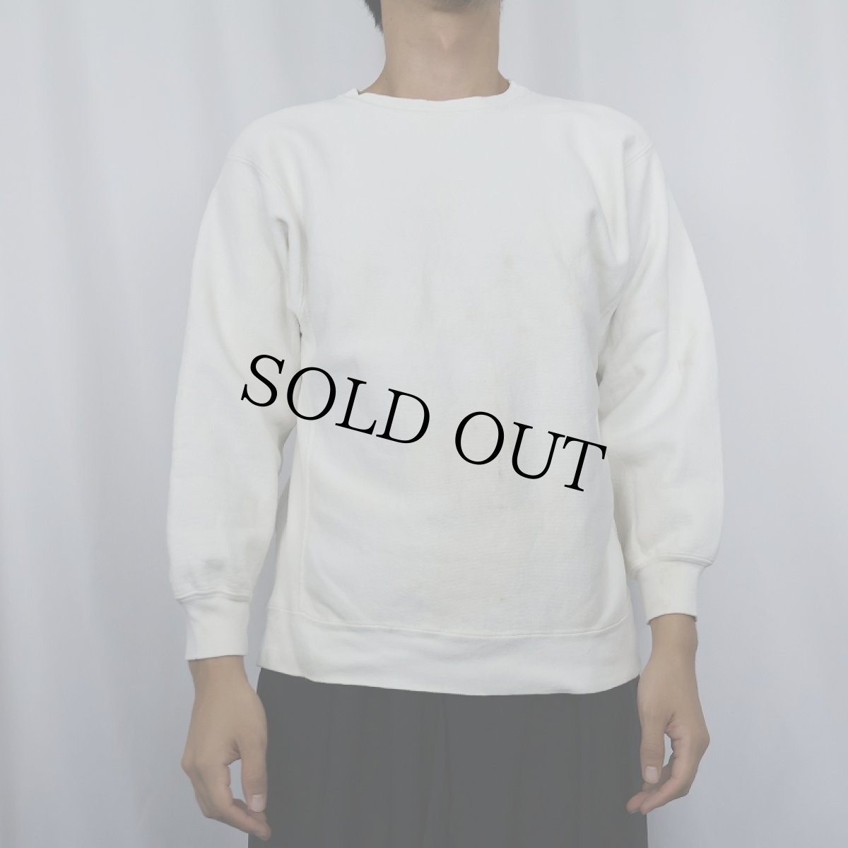 画像2: 90's Champion REVERSE WEAVE USA製 目無しスウェット BOYS L (2)