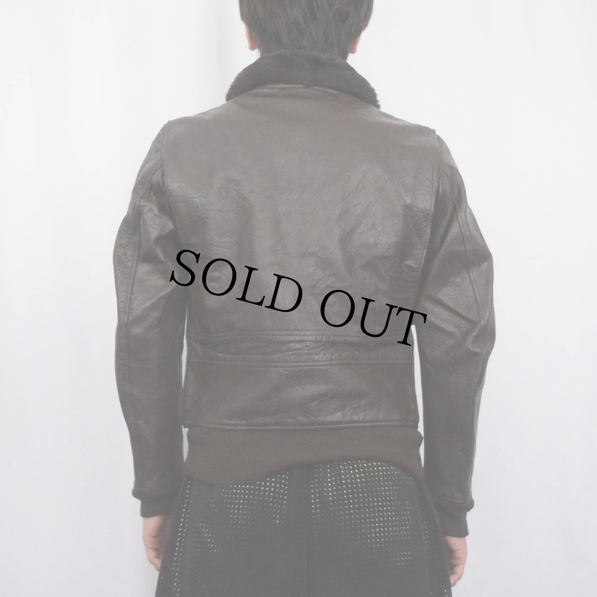 画像3: 70's U.S.NAVY G-1フライトジャケット size36 (3)