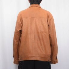 画像3: POLO Ralph Lauren チンスト付き レザージャケット M (3)