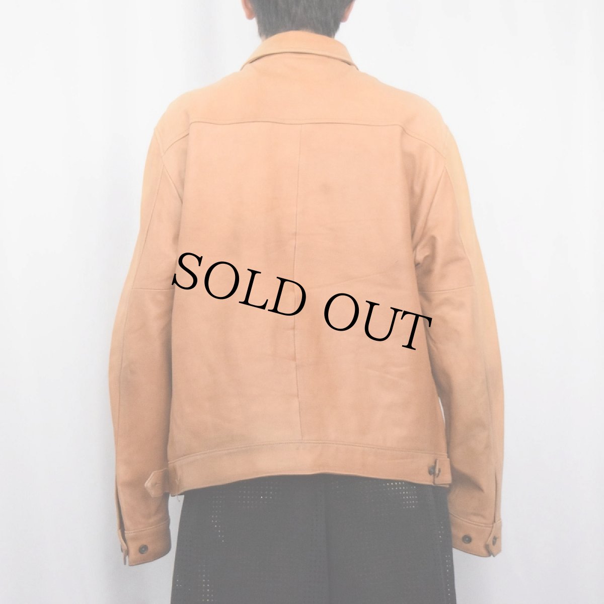 画像3: POLO Ralph Lauren チンスト付き レザージャケット XL (3)