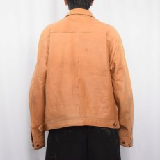 画像3: POLO Ralph Lauren チンスト付き レザージャケット XL (3)