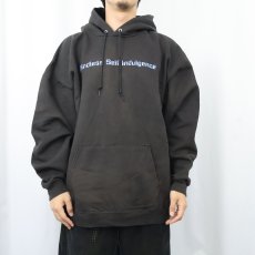 画像3: Mindless Self Indulgence ロックバンド ロゴプリントスウェットフーディー BLACK XL (3)