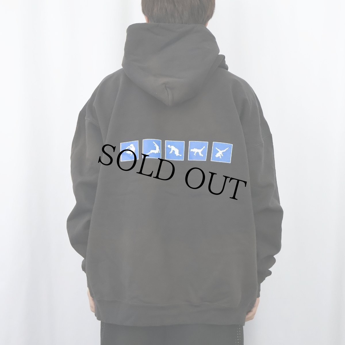 画像4: Mindless Self Indulgence ロックバンド ロゴプリントスウェットフーディー BLACK XL (4)