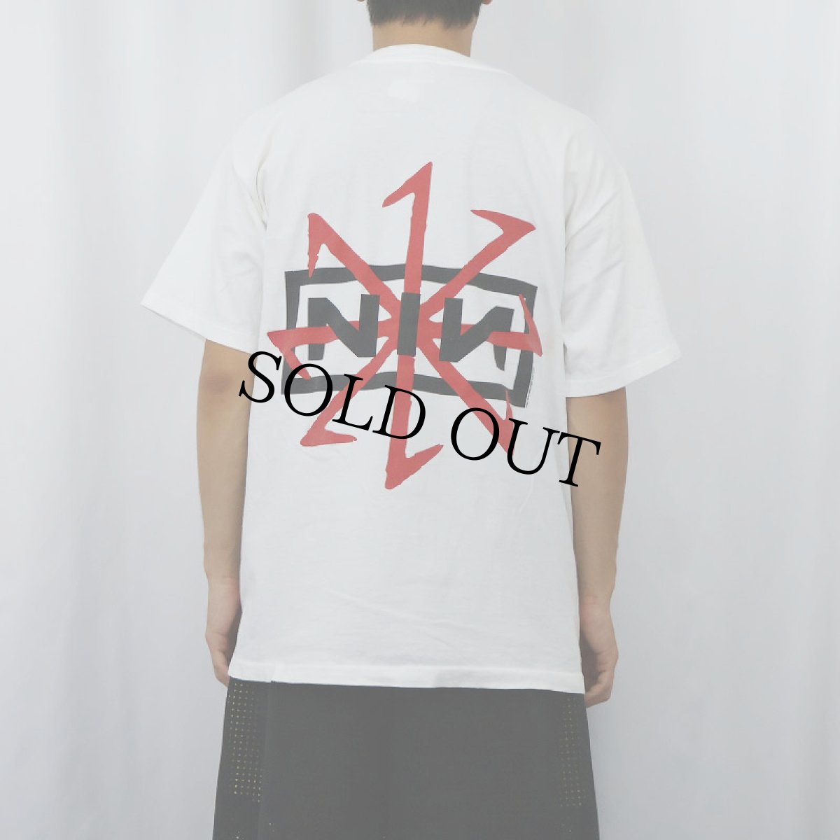画像4: 90's NINE INCH NAILS USA製 "DEVIL TOUR 1995" ロックバンドプリントTシャツ L (4)