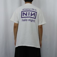 画像4: 90's NINE INCH NAILS USA製 " DOWNWARD SPIRAL" ロックバンド ツアープリントTシャツ L (4)