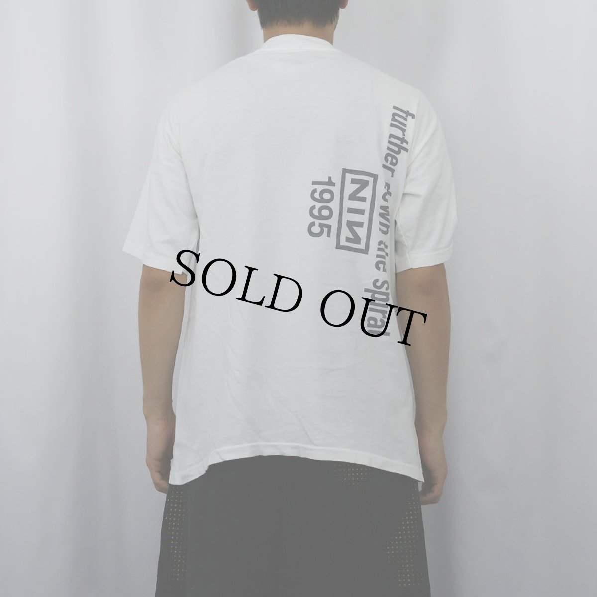 画像4: 90's NINE INCH NAILS USA製 "Further Down The Spiral" ロックバンドプリントTシャツ L (4)