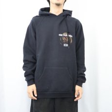 画像3: 90's Nine Inch Nails "closer" ロックバンド プリントスエットフーディー BLACK XL (3)