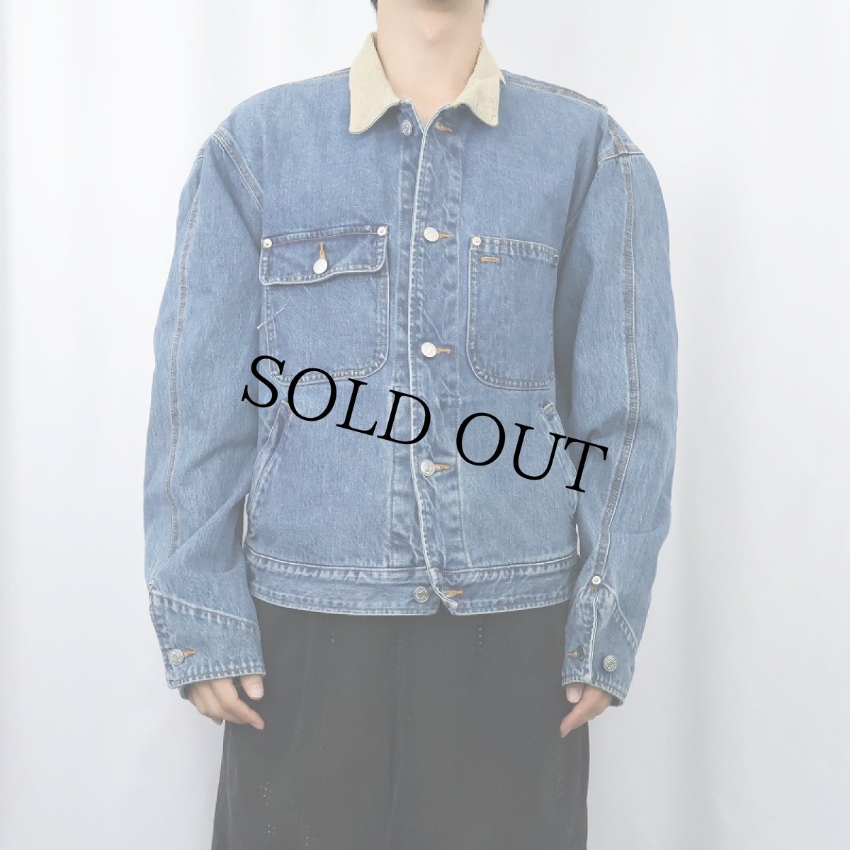 画像2: 80〜90's POLO COUNTRY Ralph Lauren USA製 デニムジャケット M (2)