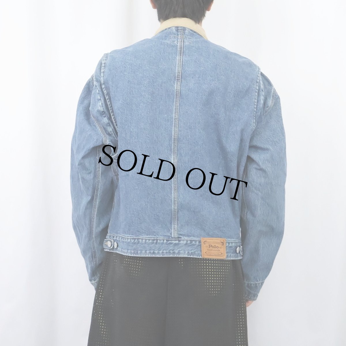 画像3: 80〜90's POLO COUNTRY Ralph Lauren USA製 デニムジャケット M (3)