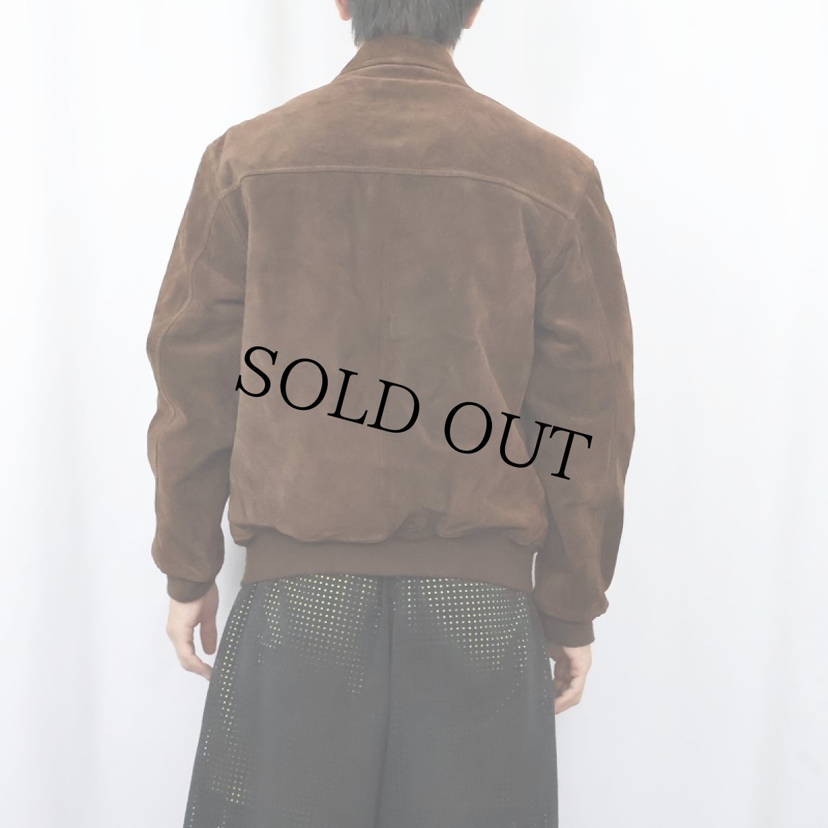 画像3: POLO Ralph Lauren スエードレザージャケット S (3)