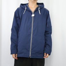画像2: Pacific Trail コットンポリ パーカー NAVY (2)