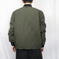 画像3: FILSON コットンナイロン キルティングジャケット M (3)