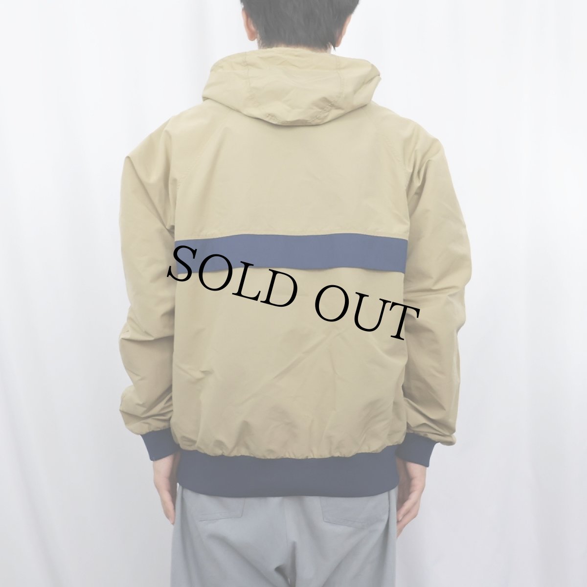 画像3: CB Sports ハーフジップ ナイロンプルオーバージャケット XL (3)