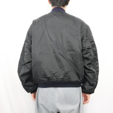 画像3: SPIEWAK "MA-1 TYPE" フライトジャケット BLACK XXL (3)