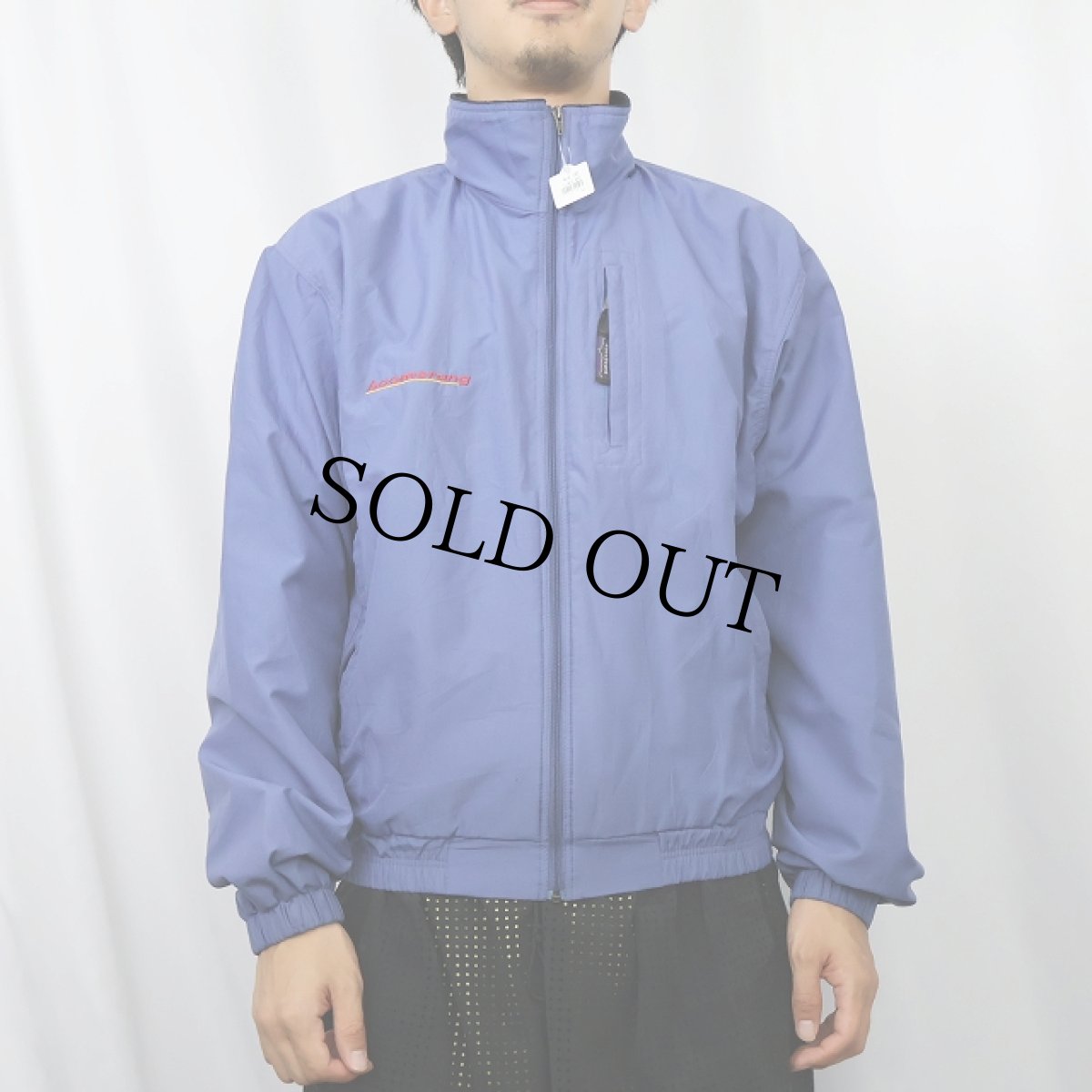 画像2: 90's Patagonia "Boomerang" ロゴ刺繍 ナイロンジャケット S (2)