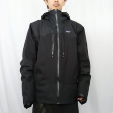 画像2: 2000's Patagonia アイスフィールドジャケット BLACK XL (2)