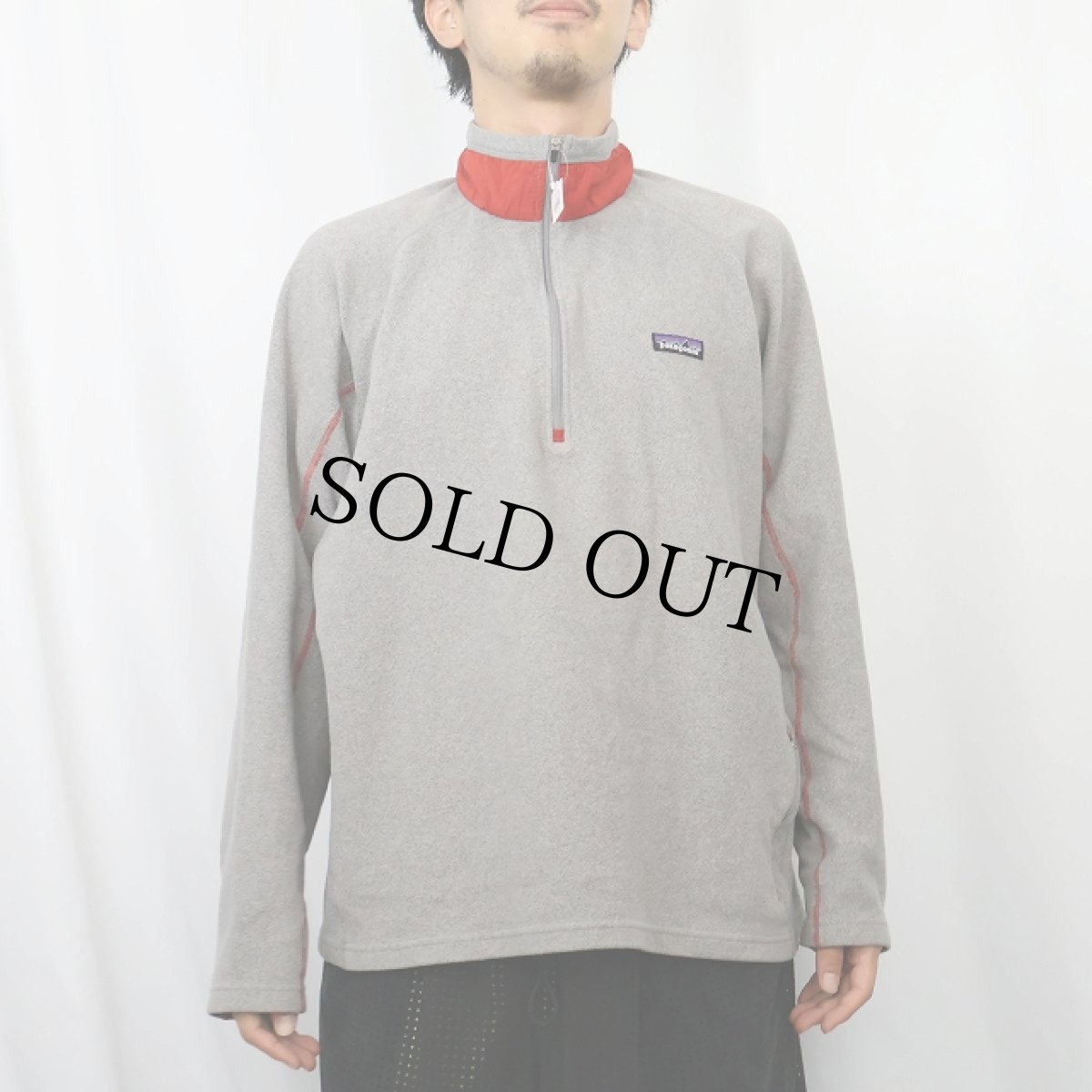 画像2: Patagonia ハーフジップ フリースジャケット (2)