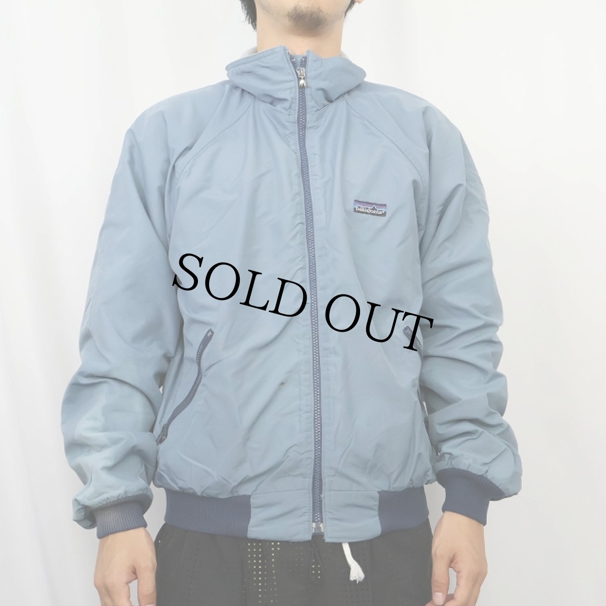 画像2: 80's Patagonia USA製 シェルドシンチラジャケット M (2)