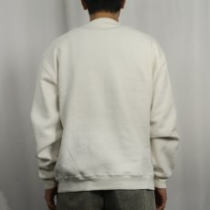 画像3: 80's RUSSELL ATHLETIC USA製 前V "TEXAS" プリントスウェット L (3)