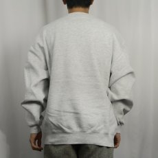 画像3: 90's RUSSELL ATHLETIC "HIGH COTTON" USA製  前V プリントスウェット XL (3)