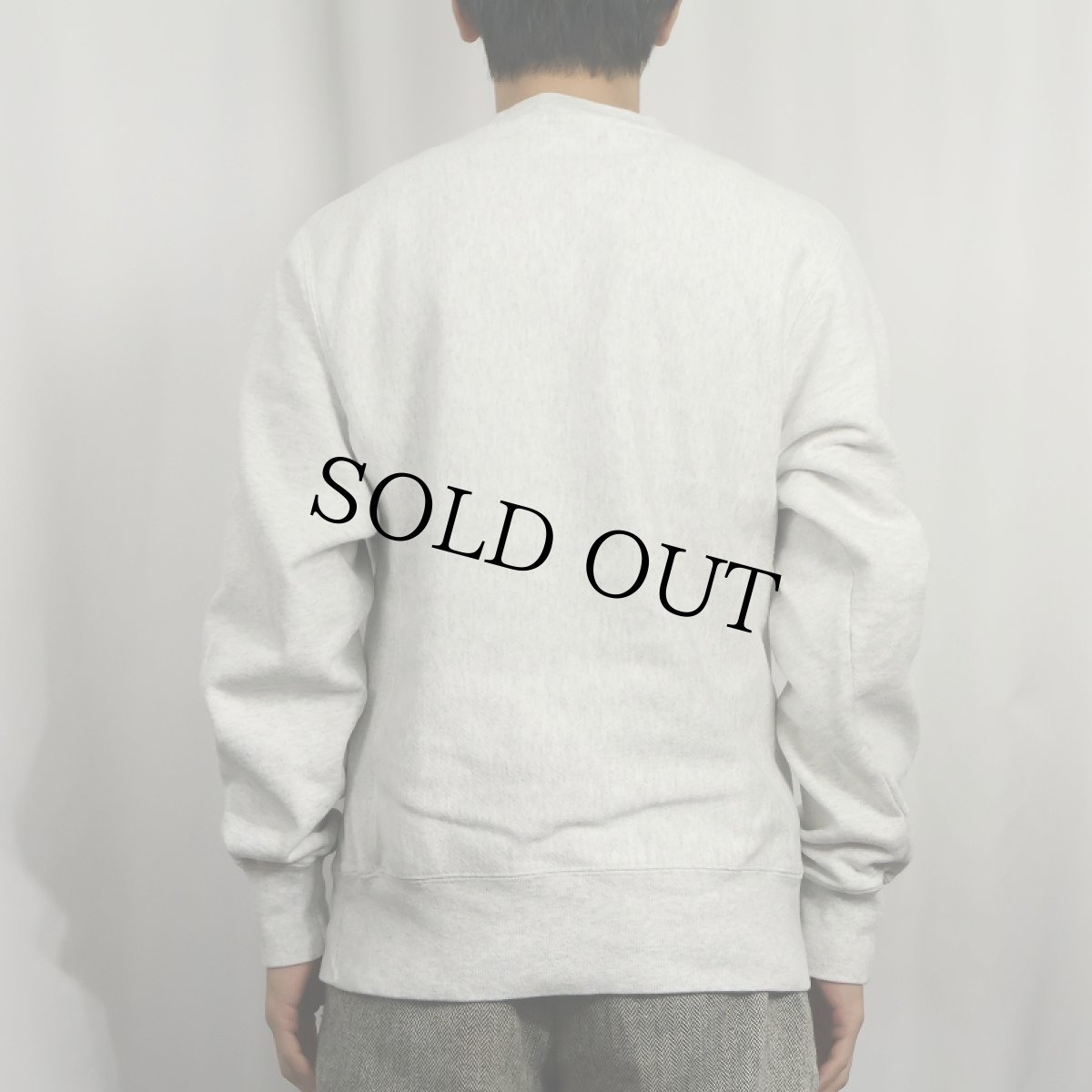 画像3: Champion REVERSE WEAVE "ARMY" プリントスウェット S (3)