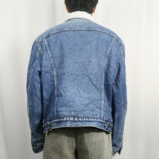 画像3: 80's Levi's USA製 ボアライナー デニムジャケット SIZE46L (3)