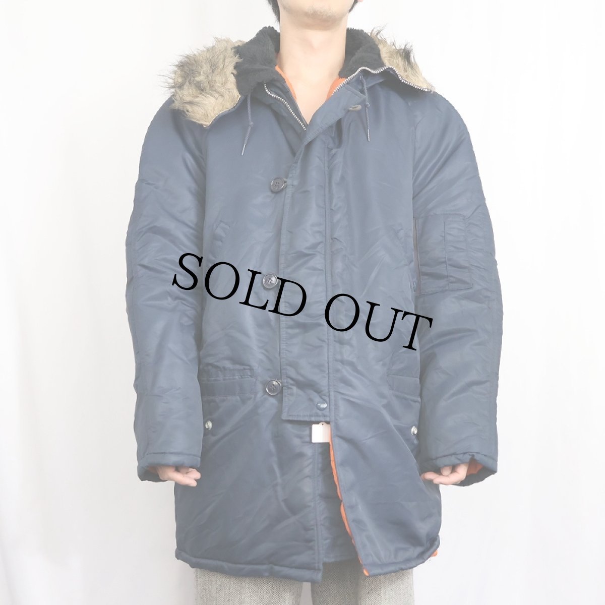 画像2: 70〜80's LAND-N-LAKES "N-3B TYPE" フライトジャケット (2)