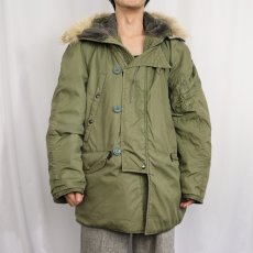 画像2: 70's U.S.AIR FORCE N-3B MODIFIED "MIL-J-6279H(1)" フライトジャケット MEDIUM (2)