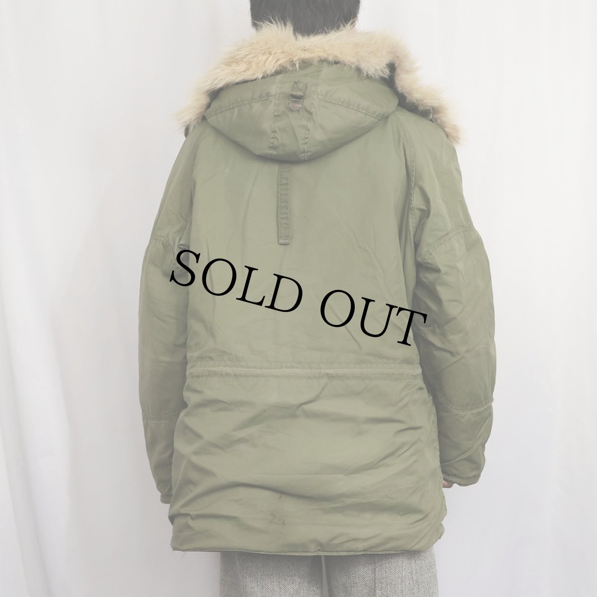 画像3: 70's U.S.AIR FORCE N-3B MODIFIED "MIL-J-6279H(1)" フライトジャケット MEDIUM (3)