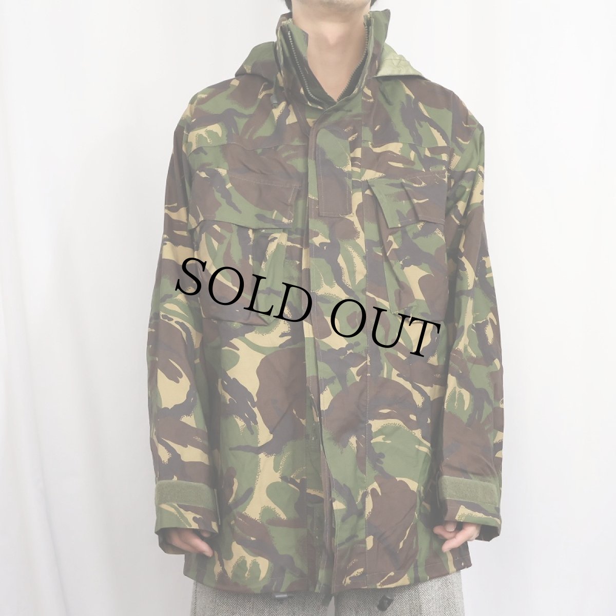 画像2: 90〜2000's イギリス軍 DPMカモ GORE-TEXパーカー SIZE170/96 (2)