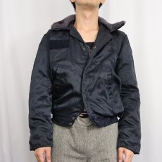 画像2: 70's CWU-46/P SECURITY POLICE COLD WEATHER JACKET 36REGULAR (2)