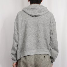 画像3: 70〜80's ARTEX USA製 "WEST POINT U.S.M.A." プリントスウェットジップパーカー XL (3)