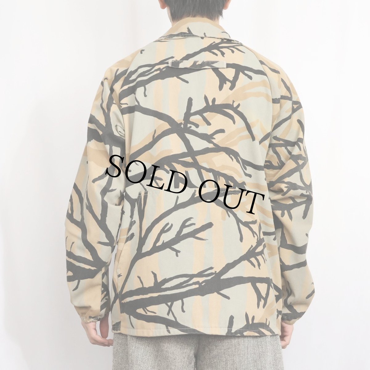 画像3: 80's sticks n' limbs USA製 枝カモ ハンティングジャケット S (3)