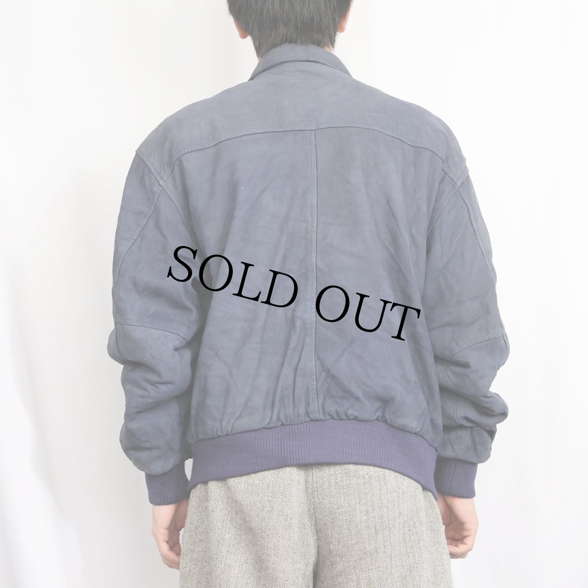 画像3: 80's〜 G-III "A-2 TYPE" レザーフライトジャケット L (3)