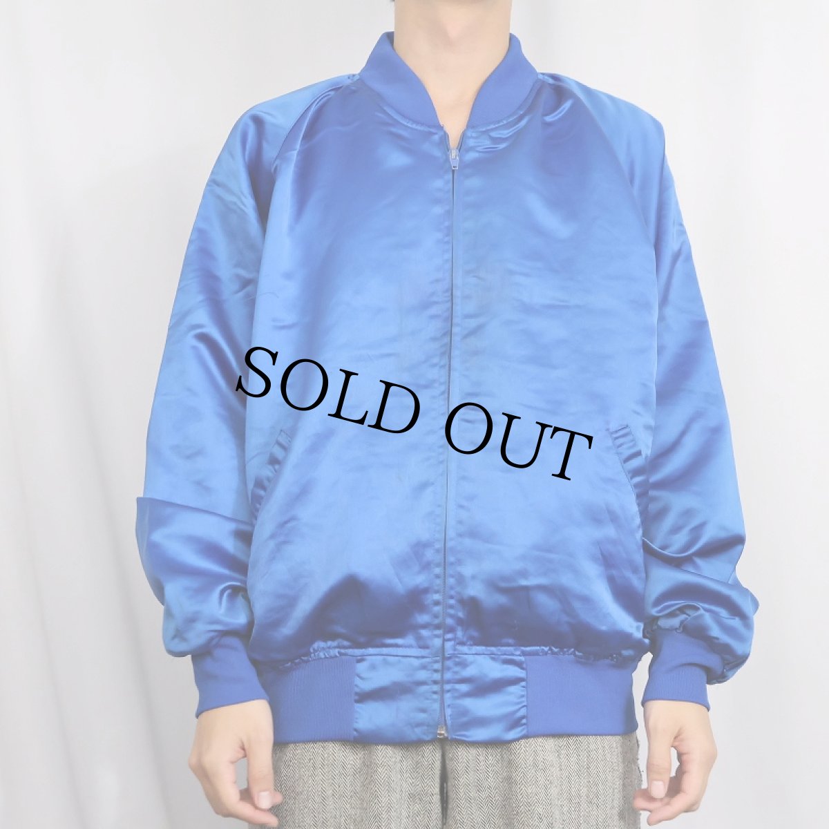 画像2: 80's "U.S.A. GUAM" スーベニアジャケット M (2)