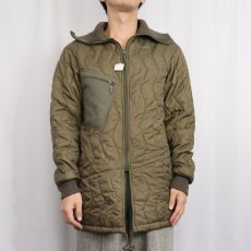 画像2: 90's ドイツ軍 キルティングジャケット (2)