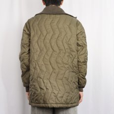 画像3: 90's ドイツ軍 キルティングジャケット (3)