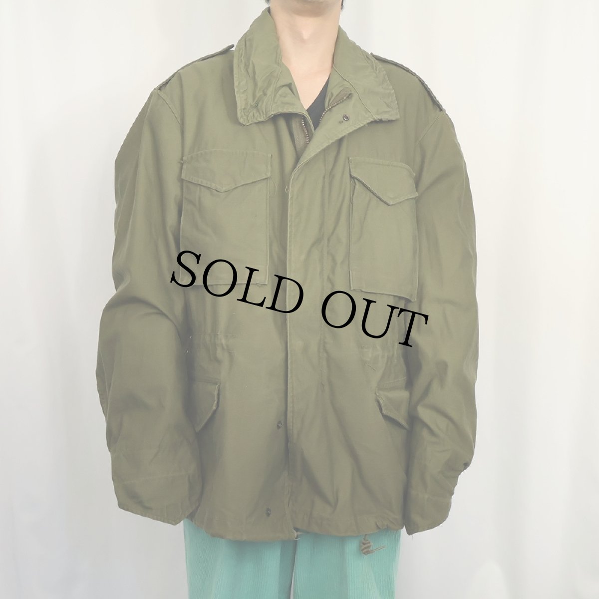 画像2: 70's U.S.MILITARY M-65 フィールドジャケット 3rd X-LARGE REGULAR (2)