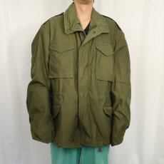 画像2: 70's U.S.MILITARY M-65 キルティングライナー付き フィールドジャケット 3rd LARGE REGULAR (2)