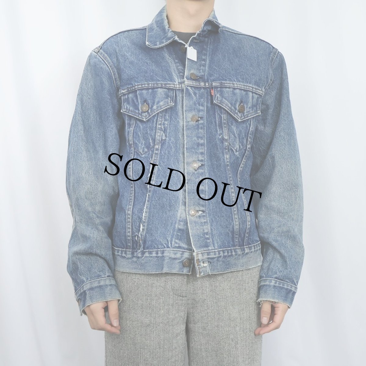 画像2: 70〜80's Levi's 70505-0217 USA製 デニムジャケット SIZE42 (2)