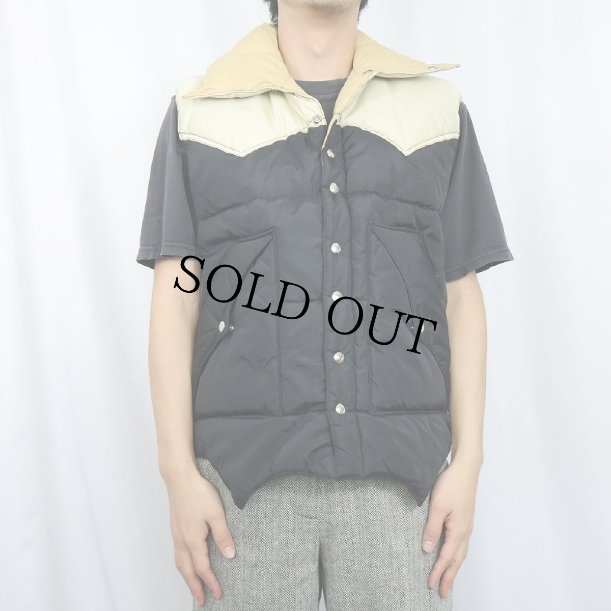 画像2: 80's Powderhorn Mountaineering グースダウンベスト L (2)