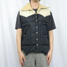 画像2: 80's Powderhorn Mountaineering グースダウンベスト L (2)