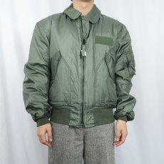 画像2: 2000's U.S.AIR FORCE CWU-45/P フライトジャケット LARGE (2)