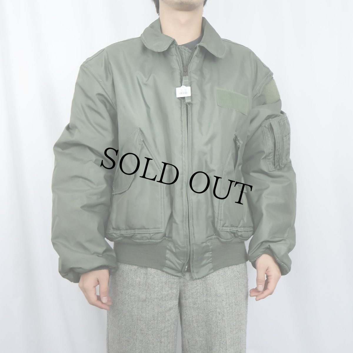 画像2: 2000's U.S.AIR FORCE CWU-45/P フライトジャケット XX-LARGE (2)